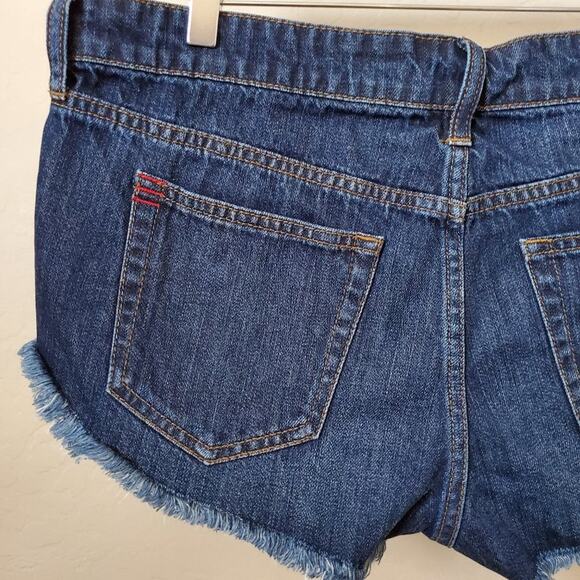 BDG Dolphin Low Rise Cutoff Denim Shorts - Picture 6 of 13
